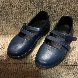Propet Navy Blue Mary Jane Flats